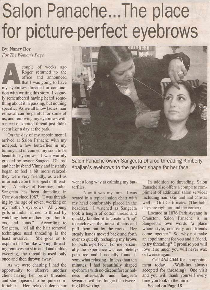 salonpanache eyebrowthreading